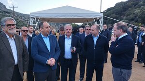 Α. Ζερβός: "Ευελπιστούμε να προχωρήσει ο ΒΟΑΚ μέχρι τη Σητεία και το Βάι"