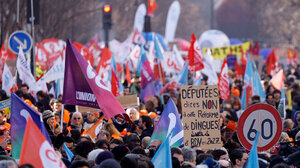 Γαλλία: Νέες κινητοποιήσεις κατά της μεταρρύθμισης του συνταξιοδοτικού