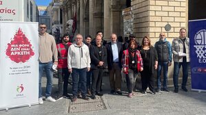 Επιτυχημένη η εθελοντική αιμοδοσία με αφορμή το πρώτο Κύπελλο Final 8