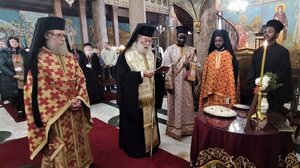 Επιμνημόσυνη δέηση του Πατριάρχη Αλεξανδρείας για τον μακαριστό Μητροπολίτη Περγάμου