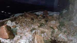 Κατολίσθηση απέκλεισε το Σελάκανο - Προσπάθειες καθαρισμού