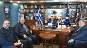 Συναντήσεις Δημάρχου Κισσάμου στα Υπουργεία Εσωτερικών και Ναυτυλίας