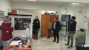 Περιοδεία κλιμακίου της ΤΕ Ηρακλείου στις υπηρεσίες του δημοτικού καταστήματος Χερσονήσου και στον ΦΟΔΣΑ