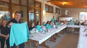 Οι Αμερικανοί μαθητές συνάντησαν τον δήμαρχο στη Χερσόνησο