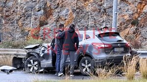 Τροχαίο στο δρόμο προς Μοχό