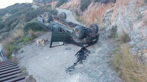 Μπαράζ τροχαίων στην Κρήτη