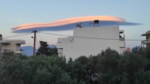 Ένα εντυπωσιακό θέαμα στον ουρανό του Αγίου Νικολάου