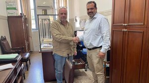 Με το Σύλλογο Δικαστικών Υπαλλήλων Νομού Χανίων ο Παντελής Πετσετάκης
