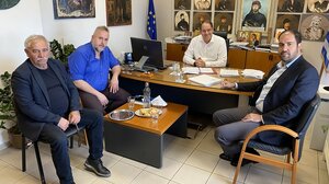 Με τον δήμαρχο Ανωγείων συναντήθηκε ο Γ. Κεφαλογιάννης