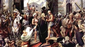 Ο μαρτυρικός θάνατος του Πατριάρχη Γρηγορίου Ε' 