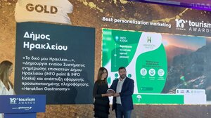 Τρία βραβεία για τον Δήμο Ηρακλείου στα Tourism Awards 2023 