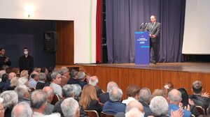 Πλήθος κόσμου στην 1η προεκλογική ομιλία του Γ. Πλακιωτάκη στη Σητεία