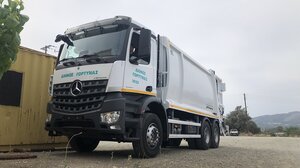 Με ένα νέο υπερσύγχρονο απορριμματοφόρο ενισχύθηκε ο Δήμος Γόρτυνας