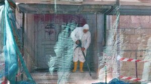 Βιολογικός καθαρισμός στα Δικαστήρια Ηρακλείου για να "φύγουν" οι μπογιές- Δείτε βίντεο