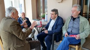 Περιοδεία Ηγουμενίδη σε χωριά της Βιάννου