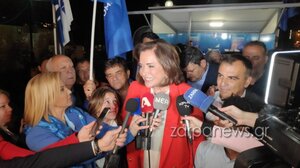 Το μεγάλο «ευχαριστώ» της Ντόρας Μπακογιάννη στους Χανιώτες