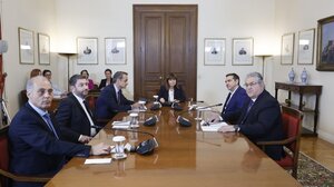 Εκλογές 2023: Στο Προεδρικό Μέγαρο οι πολιτικοί αρχηγοί για την υπηρεσιακή κυβέρνηση
