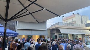 Κλίμα νίκης στη Μεσαρά: Μεγάλη συγκέντρωση στα εγκαίνια των γραφείων του ΠΑΣΟΚ