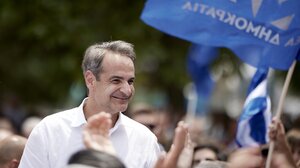 Μητσοτάκης στο Κιλκίς: "Ισχυρή εντολή με ποσοστά καύσωνα" 