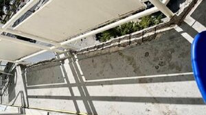 Η τεχνική υπηρεσία του ΠαΓΝΗ για το επικίνδυνο μπαλκόνι