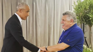 Ο Ομπάμα αποθέωσε τον Λευτέρη Λαζάρου