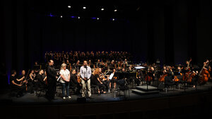 Θέρμο χειροκρότημα στην συναυλία Carmina Burana, προσφορά της Περιφέρειας Κρήτης