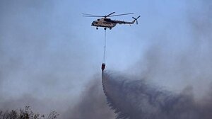 Πυρκαγιά σε χαμηλή βλάστηση στην Κεραμωτή Νάξου