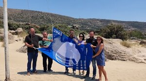 Με γαλάζια σημαία τα Φαλάσαρνα στο δήμο Κισσάμου- Συν δύο ακόμα παραλίες