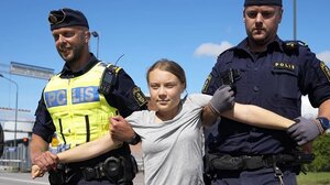 Η σουηδική αστυνομία έκοψε πρόστιμο στην Γκρέτα Τούνμπεργκ για απείθεια