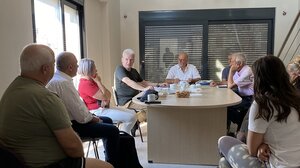 Συνάντηση Αλέξη Καλοκαιρινού με το Σύλλογο Τριτέκνων Ηρακλείου