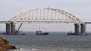 Αποκαταστάθηκε η κίνηση των οχημάτων στη Γέφυρα της Κριμαίας