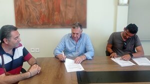 Υπεγράφη η σύμβαση για τις ασφαλτοστρώσεις σε Ζωφόρους και Βόνη