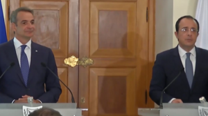 Κυρ. Μητσοτάκης από Κύπρο: Δεν μπορεί να είναι ανεκτή η παρουσία κατοχικού στρατού σε ένα κράτος-μέλος της ΕΕ 