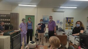 Περιοδεία στο ΠΑΓΝΗ από τη Λα.Σ. Ηρακλείου