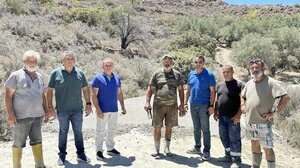 Ολοκληρώθηκε η τσιμεντόστρωση αγροτικής οδού στην περιοχή "Βάτος- Γδόχια"