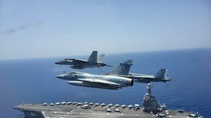 Αερομαχίες πάνω από το αμερικανικό αεροπλανοφόρο Ford στη μεγάλη συνεκπαίδευση Ελλάδας και ΗΠΑ 