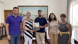 Στον Δήμαρχο Χανίων η νέα Διευθύντρια Πρωτοβάθμιας Εκπαίδευσης