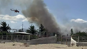 Υπό μερικό έλεγχο η πυρκαγιά στον Μαραθώνα