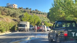 Τροχαίο έξω από τις Βούτες - Τραυματισμένος ένας ηλικιωμένος