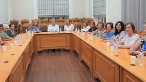 Επίσκεψη της διοίκησης του Λυκείου των Ελληνίδων Ηρακλείου στη Περιφέρεια Κρήτης