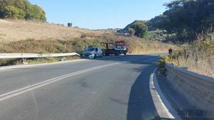 Τροχαίο με υλικές ζημιές στο δρόμο προς Βούτες