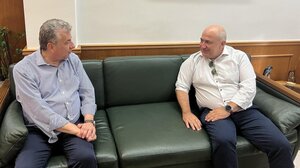 Συνάντηση Χαριτάκη με τον Περιφερειάρχη Κρήτης
