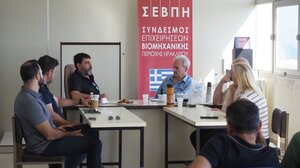 Αλέξης Καλοκαιρινός: Ο Δήμος Ηρακλείου πρέπει να ενδιαφέρεται για τη διασφάλιση της υγιούς επιχειρηματικότητας (και) στη Βιομηχανική Περιοχή