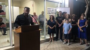 "Μεγάλη Γόρτυνα": Εγκαινιάστηκε το εκλογικό κέντρο της παράταξης στους Αγίους Δέκα