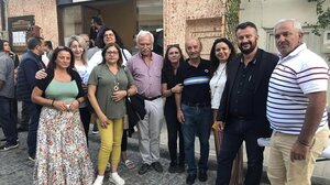 Μιχάλης Κοκολάκης: Περιοδεία και εγκαίνια εκλογικού κέντρου στην Γέργερη