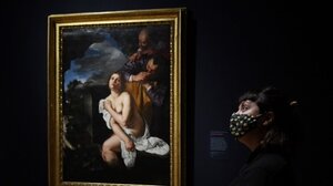 Έργο της Αρτεμίζια Τζεντιλέσκι εκτίθεται στο Κάστρο του Ουίνδσορ