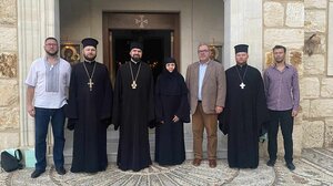 Αντιπροσωπεία της Θεολογικής Ακαδημίας του Κιέβου στην Κρήτη