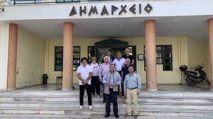 Στα δημοτικά καταστήματα Χερσονήσου, Μαλίων και Γουρνών ο Γιώργος Μεραμβελιωτάκης