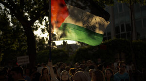 Μεγάλη διαδήλωση υπέρ των Παλαιστινίων στη Μαδρίτη