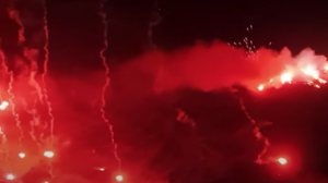 Σαντορίνη: Αναβίωση της έκρηξης του ηφαιστείου - Εντυπωσιακά πλάνα